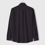 Ace - Men's Modern Contrast Collar Formal Shirt