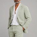 Aldrich - Men's Blend Blazer and Trousers Set