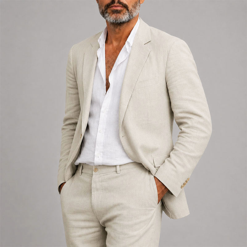 Aldrich - Men's Blend Blazer and Trousers Set