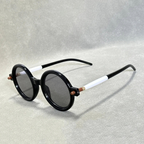 Amalfi - Retro Round Frame Sunglasses