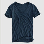 Arc - Men's Cotton V-Neck T-Shirt