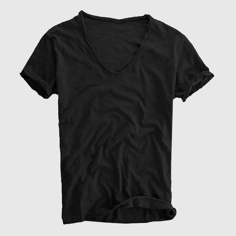 Arc - Men's Cotton V-Neck T-Shirt