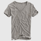 Arc - Men's Cotton V-Neck T-Shirt