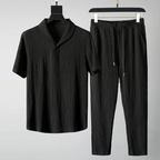Arjun - Men's Short-Sleeve Shirt and Pants Summer Set