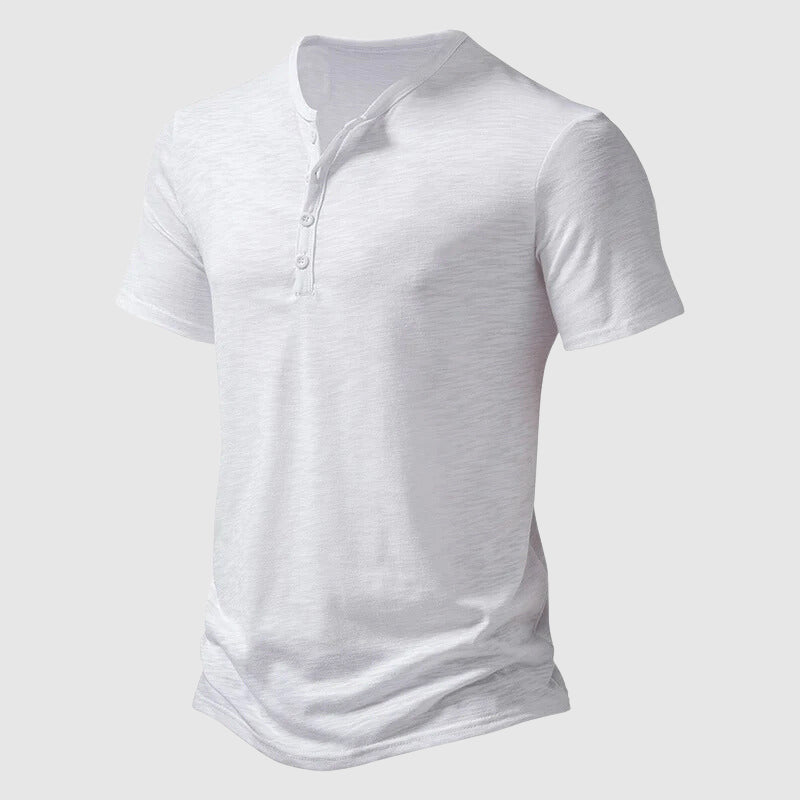 Arlo - Men's Short Sleeve Henley Shirt