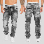 Arnold - Men's Faded Straight Leg Denim Pants