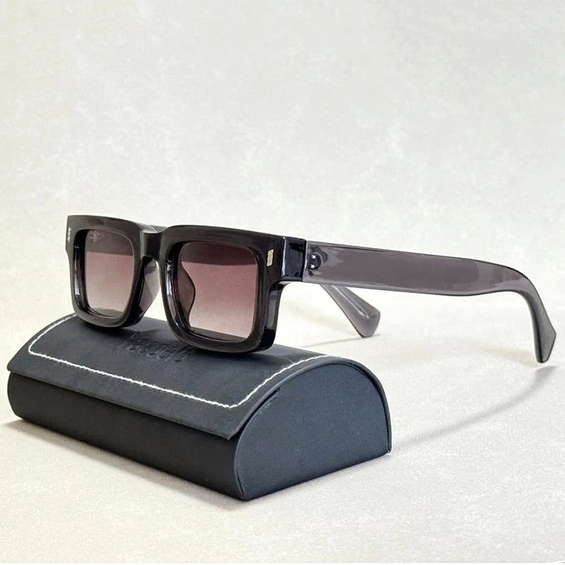 Aspen - Retro Square Frame Sunglasses