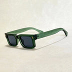 Aspen - Retro Square Frame Sunglasses