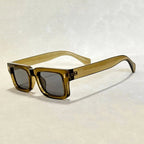Aspen - Retro Square Frame Sunglasses