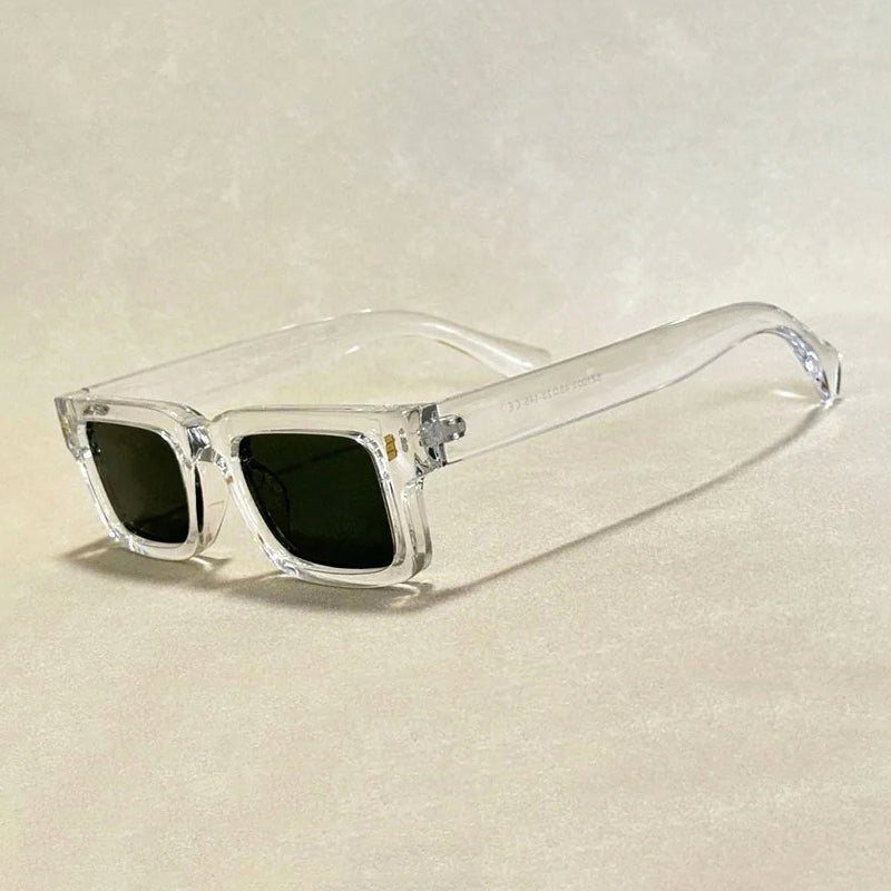 Aspen - Retro Square Frame Sunglasses