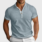 Axel - Men's Textured Knit Short Sleeve Shirt