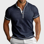 Axel - Men's Textured Knit Short Sleeve Shirt