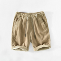 Beckett - Men's Corduroy Drawstring Casual Shorts