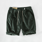 Beckett - Men's Corduroy Drawstring Casual Shorts