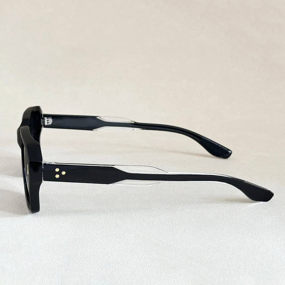 Julian - Square Frame Tinted Sunglasses 7