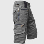 Bryan - Men's Utility Cargo Shorts with Zip Pockets