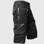 Bryan - Men's Utility Cargo Shorts with Zip Pockets