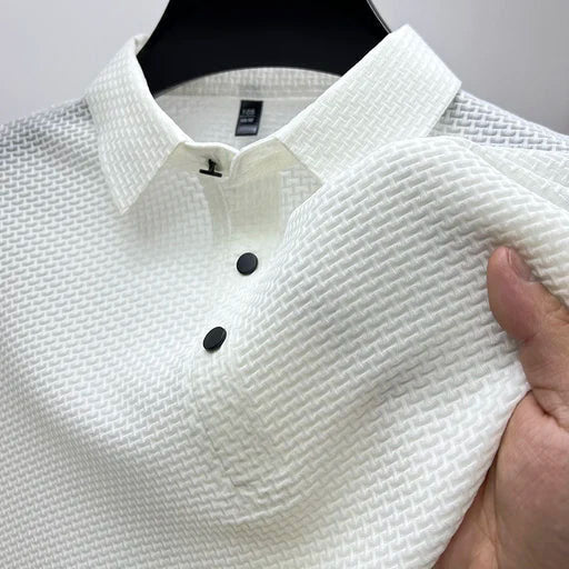 Calvin - Men's Textured Collared Knit Polo