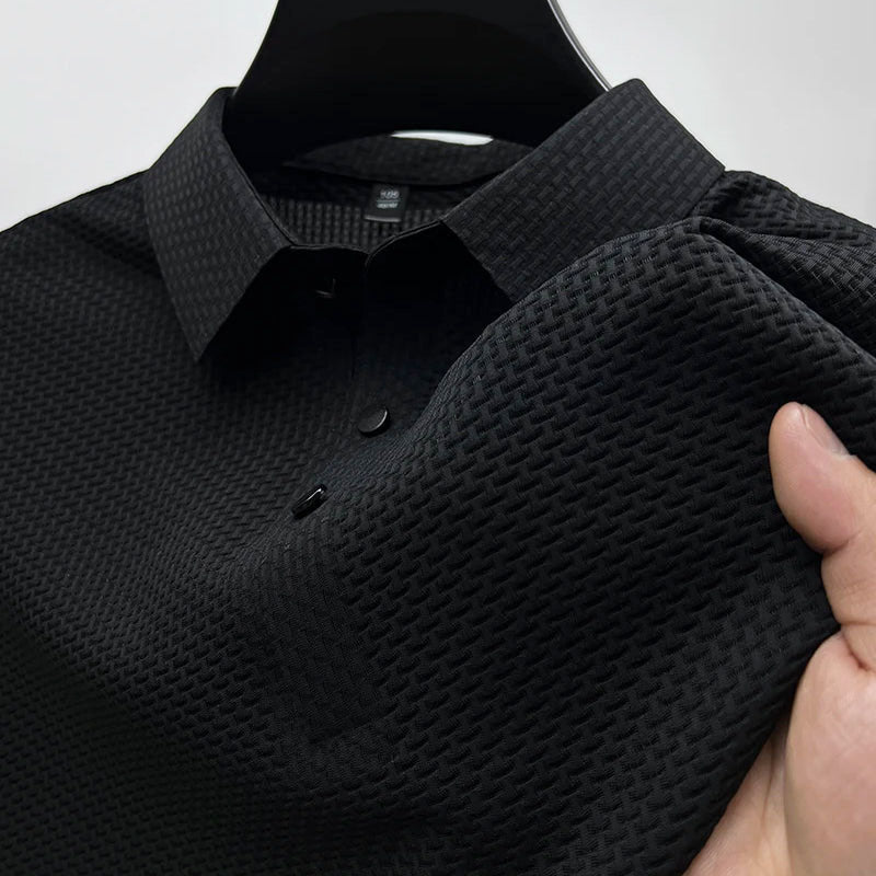 Calvin - Men's Textured Collared Knit Polo
