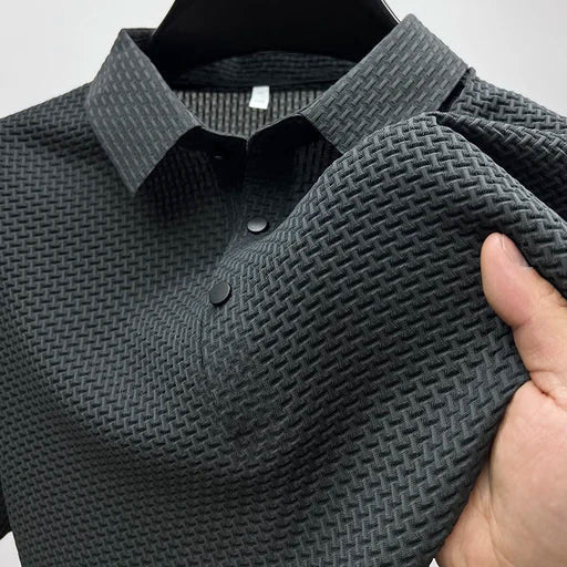 Calvin - Men's Textured Collared Knit Polo