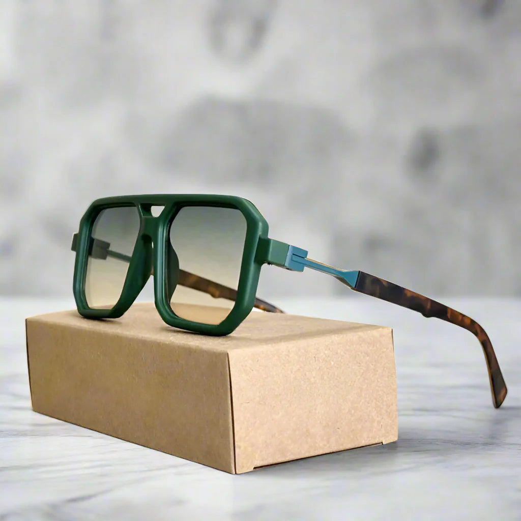 Cannes - Modern Shield Square Sunglasses