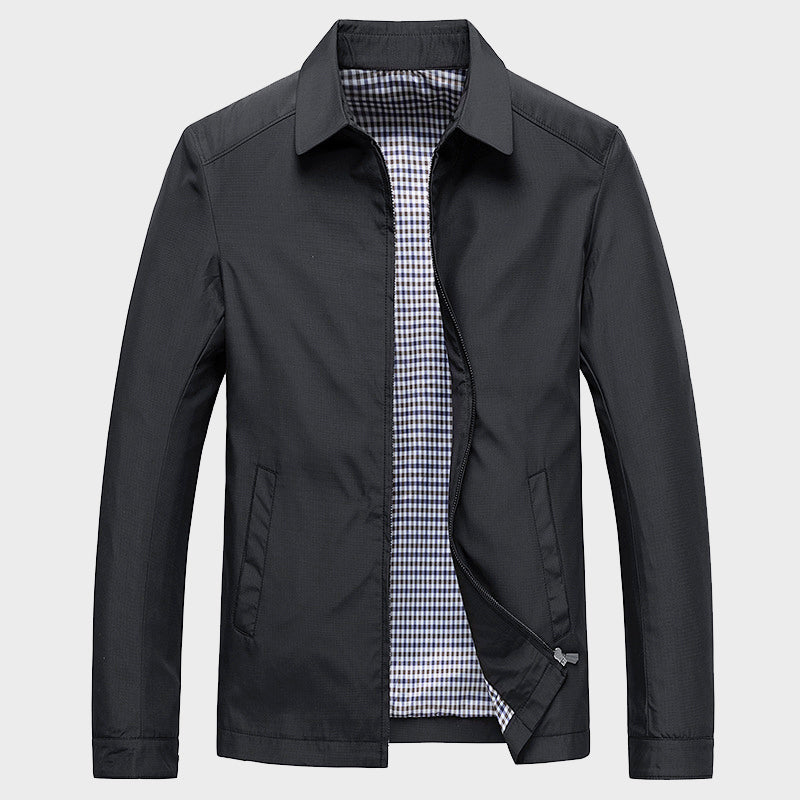 Carl - Men's Zip-Up Casual Collar Jacket