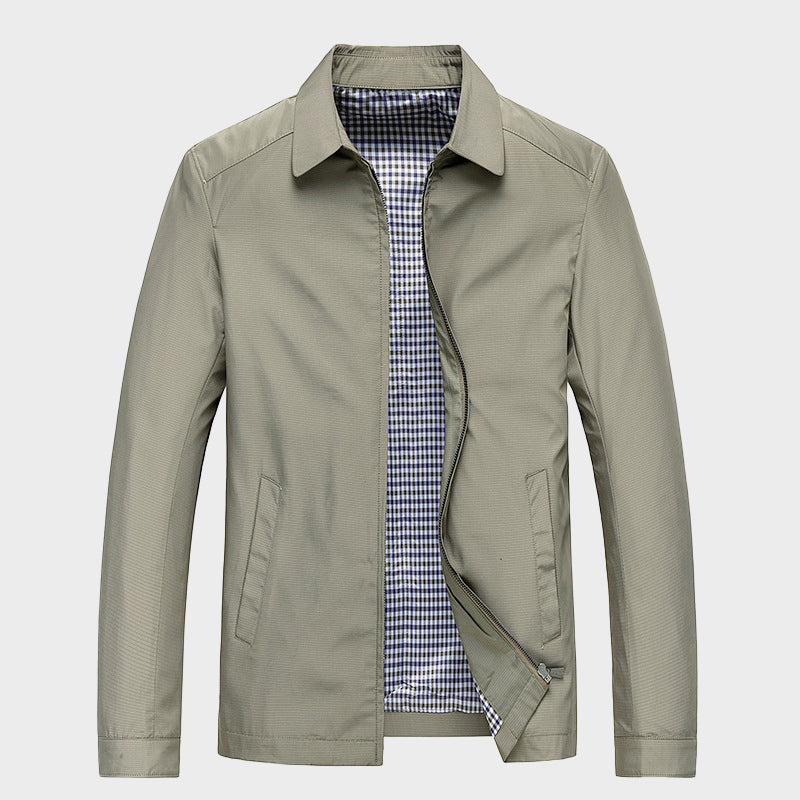 Carl - Men's Zip-Up Casual Collar Jacket