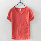 Colin - Men's Cotton V-Neck Short Sleeve T-Shirt
