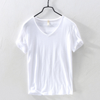 Colin - Men's Cotton V-Neck Short Sleeve T-Shirt
