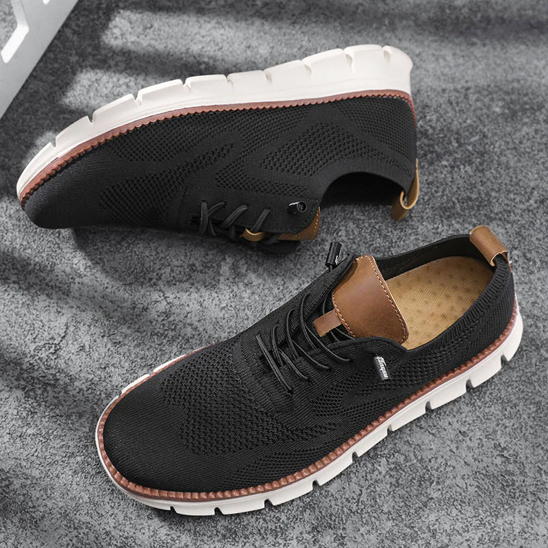 Collins - Men's Breathable Knit Casual Sneakers
