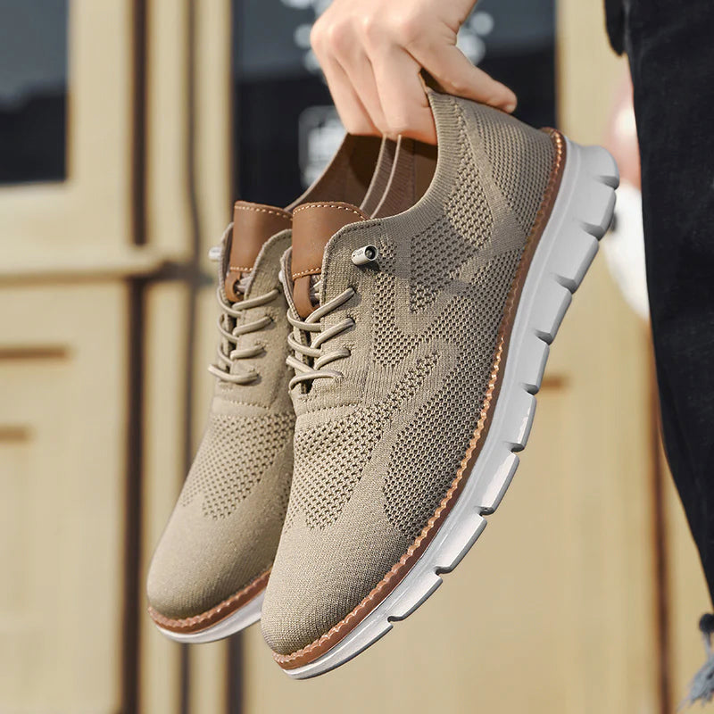 Collins - Men's Breathable Knit Casual Sneakers