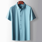 Damian - Men's Short Sleeve Button-Down Dress Shirt
