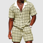Daniel - Men's Multi-Color Cotton Suit Set 2