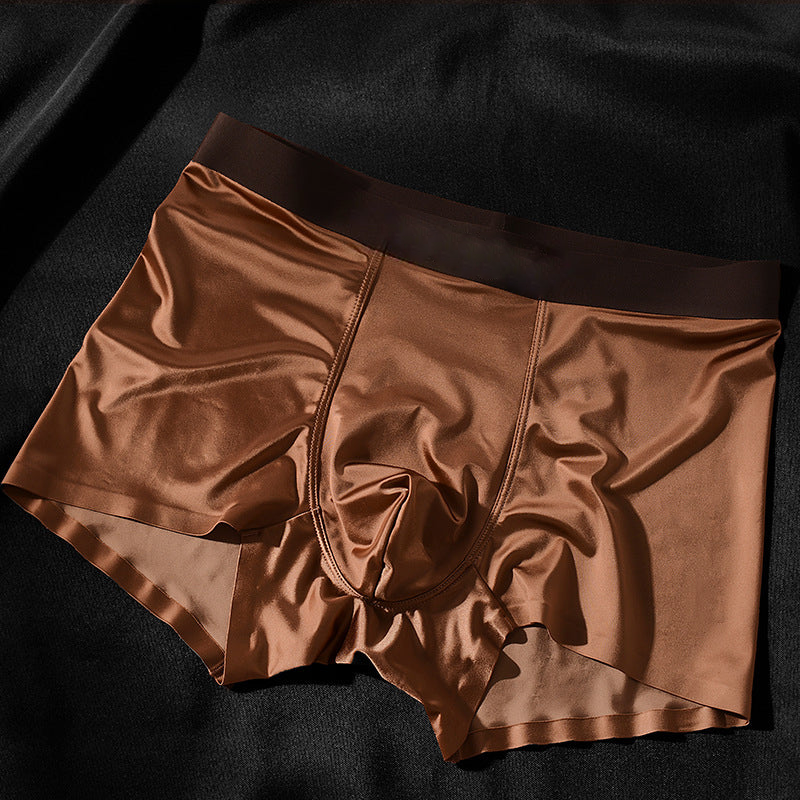 Daniel - Men's Silky Contoured Front Boxer Briefs Set