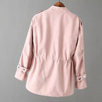 Darlin - Women's Stand Collar Utility Field Jacket