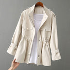 Darlin - Women's Stand Collar Utility Field Jacket