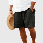 Dawson - Men's Textured Drawstring Knit Shorts