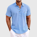 Draven - Men's Linen Polo Shirt