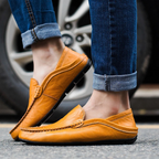 Drew - Men's Leather Slip-On Loafers