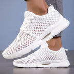 Elias - Men's Breathable Open-Mesh Lace-Up Sneakers