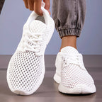 Elias - Men's Breathable Open-Mesh Lace-Up Sneakers