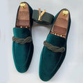 Elio - Men's Braided Moccasin Loafers