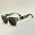 Formentera - Square Wide Frame Sunglasses