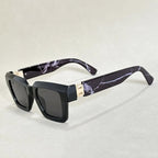 Formentera - Square Wide Frame Sunglasses