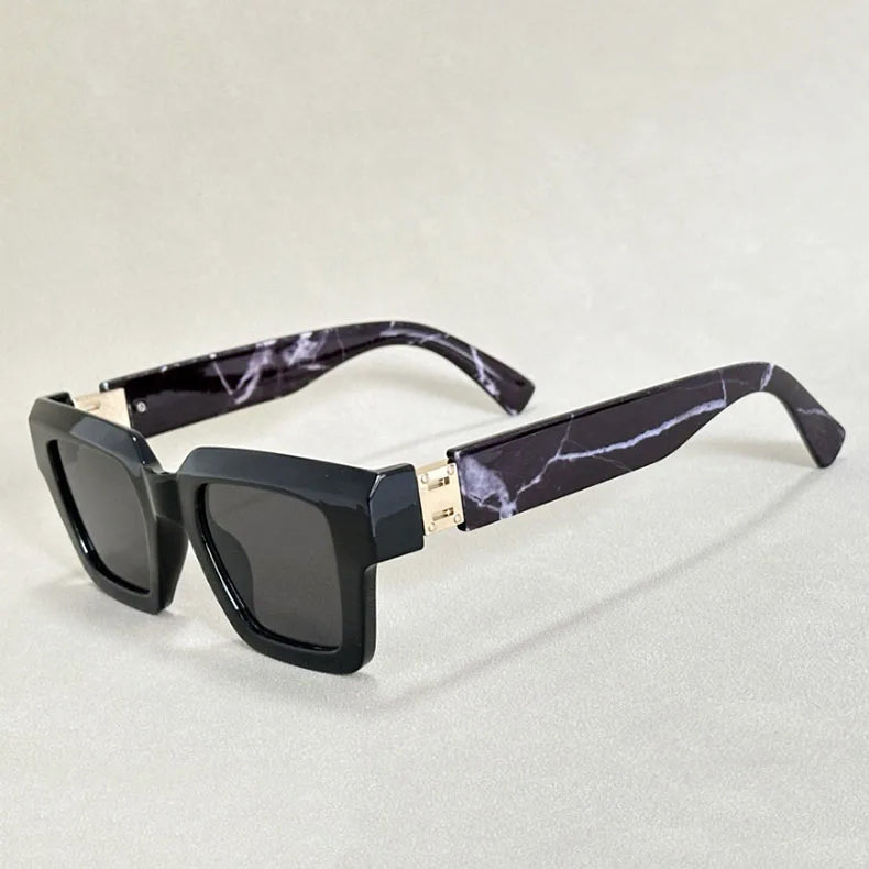 Formentera - Square Wide Frame Sunglasses