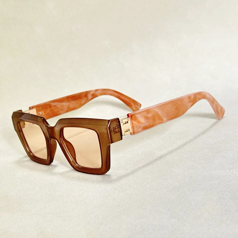 Formentera - Square Wide Frame Sunglasses