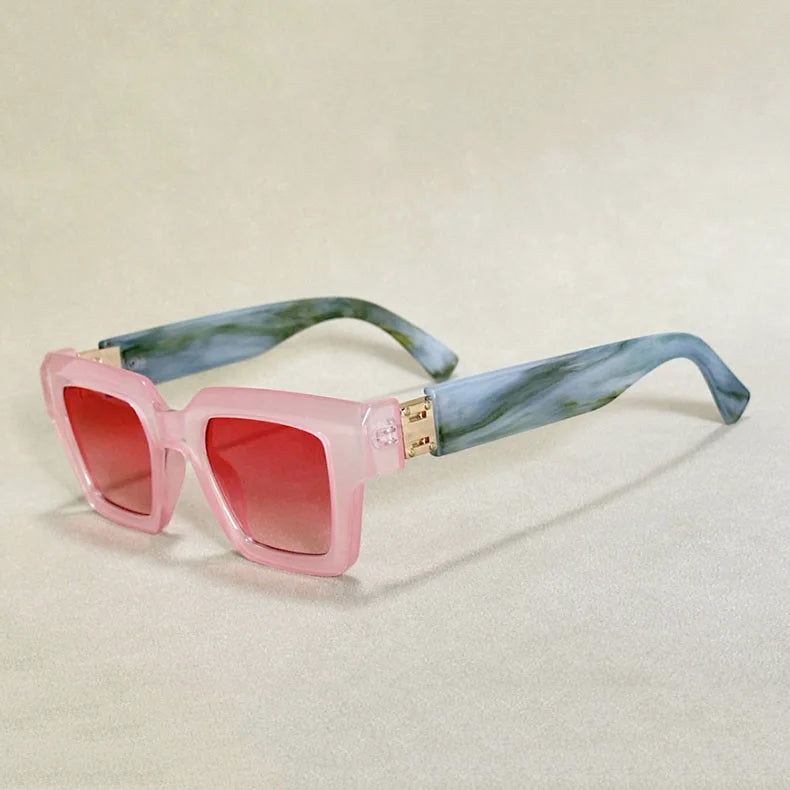 Formentera - Square Wide Frame Sunglasses