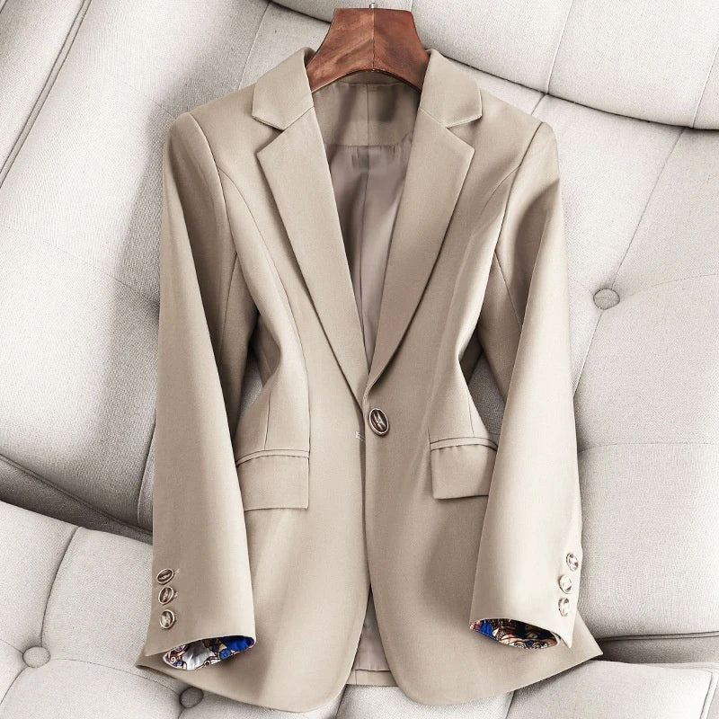 Francine - Women's Classic Notch Lapel Blazer