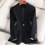 Francine - Women's Classic Notch Lapel Blazer