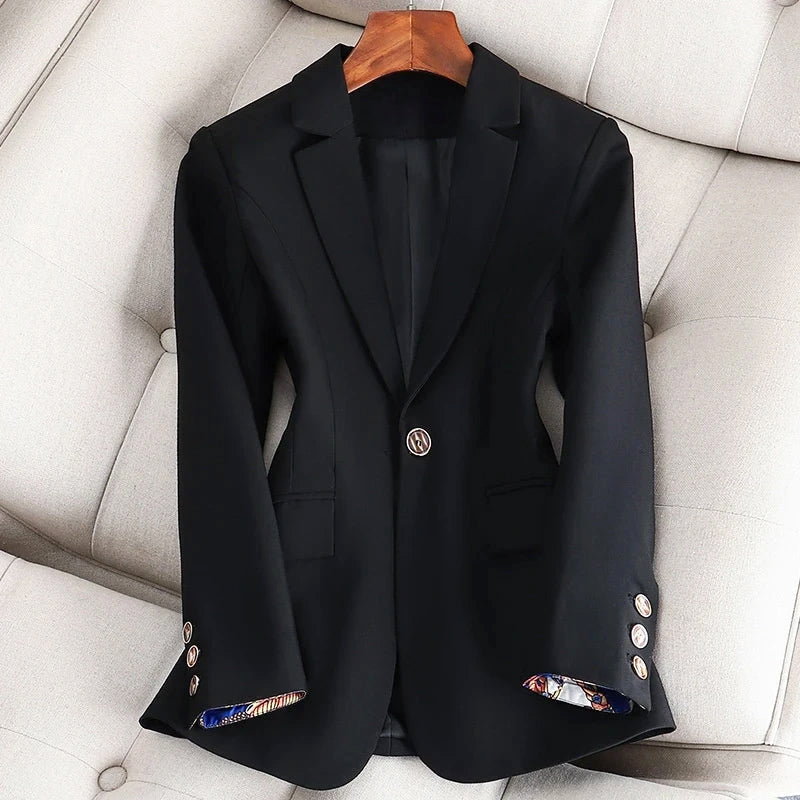 Francine - Women's Classic Notch Lapel Blazer